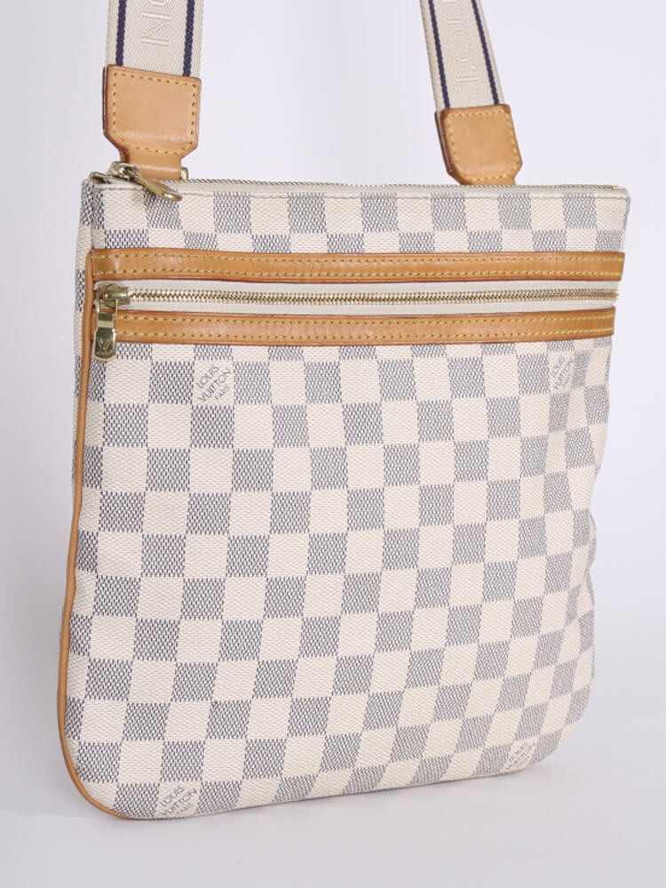 LOUIS VUITTON DAMIER AZUR POCHETTE BOSPHORE CROSSBODY BAG