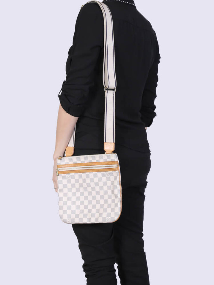 Bosphore Damier Azur Crossbody Bag LOUIS VUITTON DAMIER AZUR