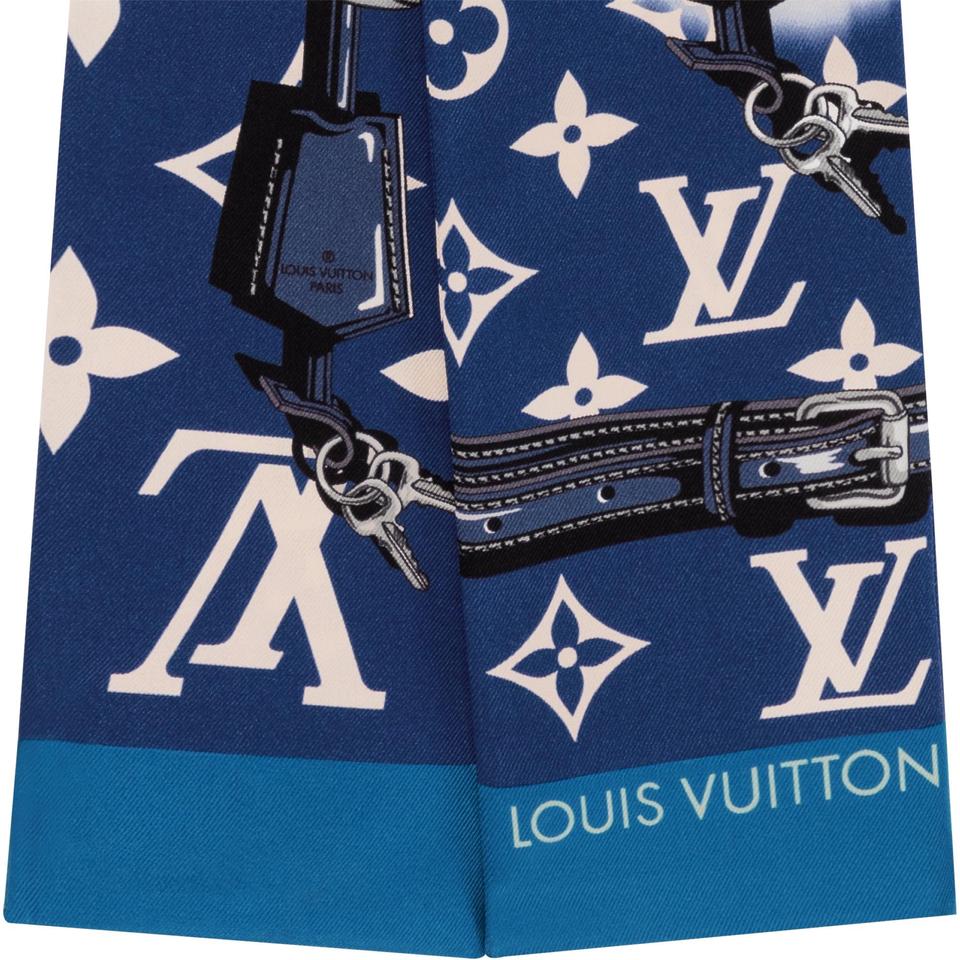 SCARVES & SHAWLS – Tagged LOUIS VUITTON SILK MONOGRAM Escale Confidential  Bandeau– Caroline's Fashion Luxuries