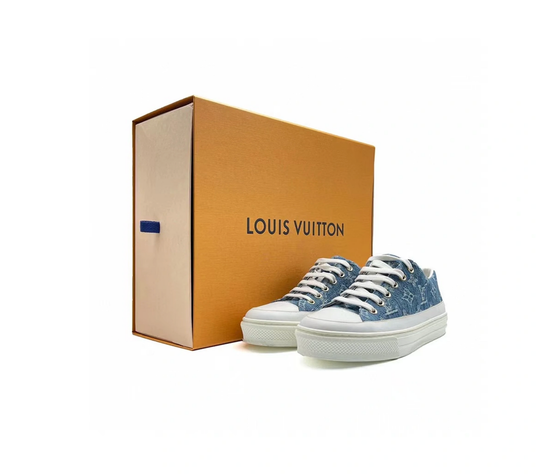 Louis Vuitton Monogram Bay Flower Slip On Harbor Sneakers