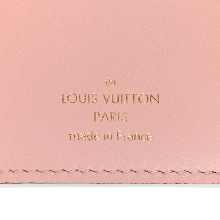 LOUIS VUITTON TAURILLON CAPUCINES COMPACT WALLET ROSE