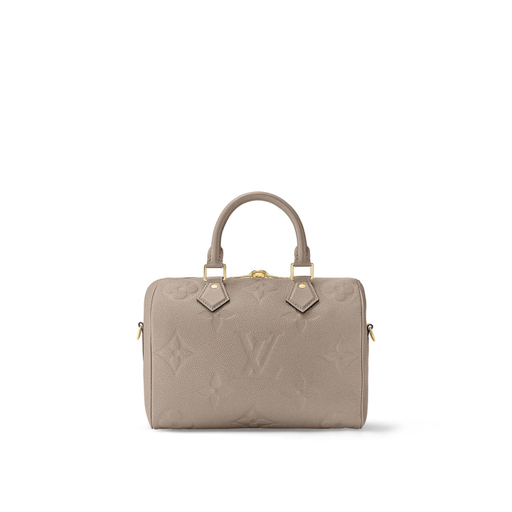 LOUIS VUITTON SPEEDY BANDOULIÈRE 25 EMPREINTE LEATHER HANDBAG