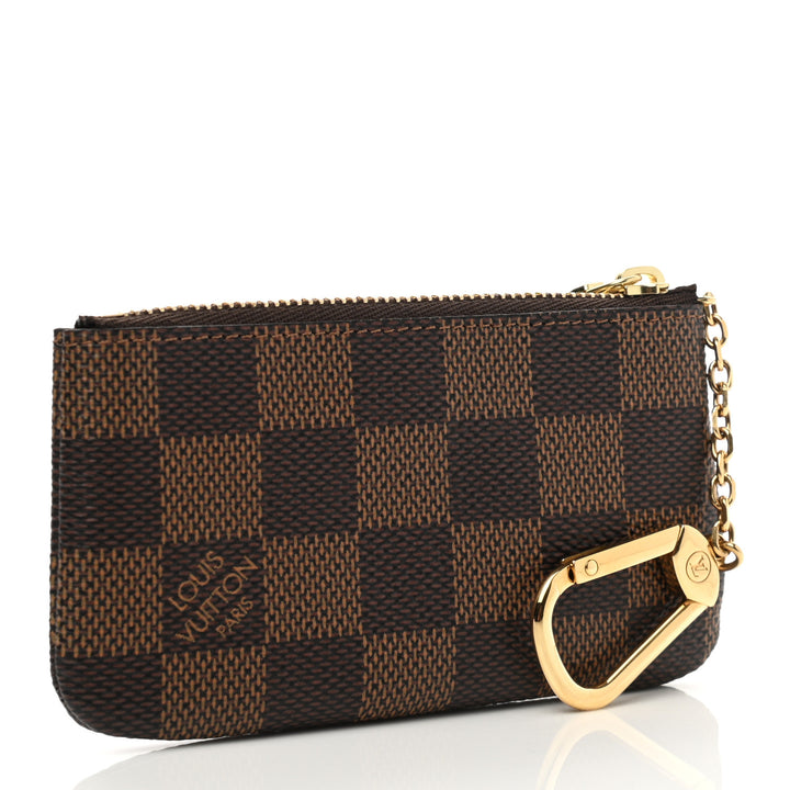 LOUIS VUITTON POCHETTE CLES DAMIER EBENE