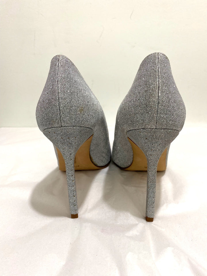 MANOLO BLAHNIK BB 105 GLITTER PUMPS