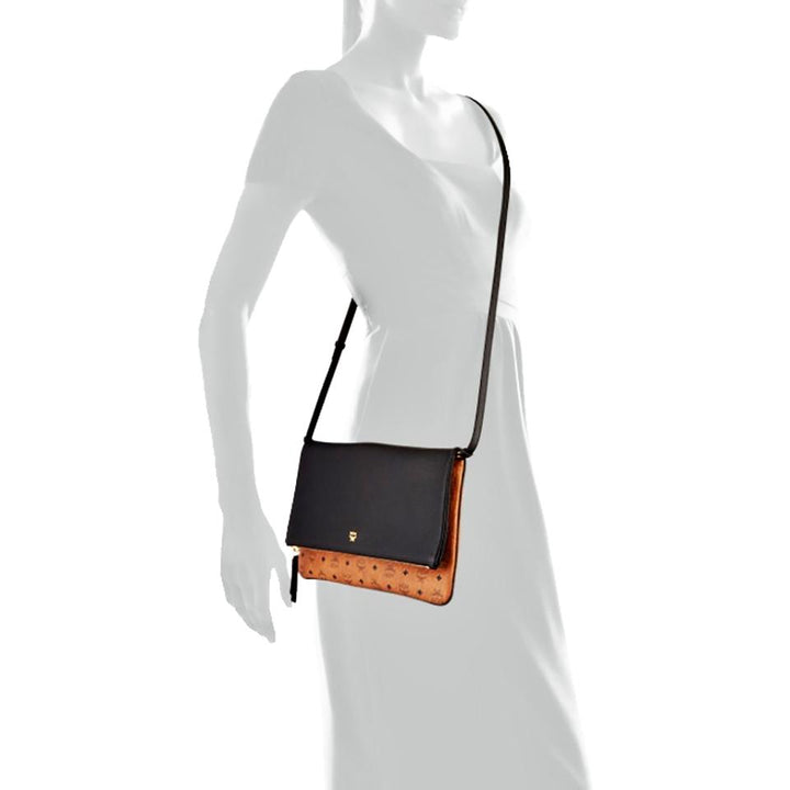 MCM CORINA VISETOS FOLDOVER CROSSBODY BAG