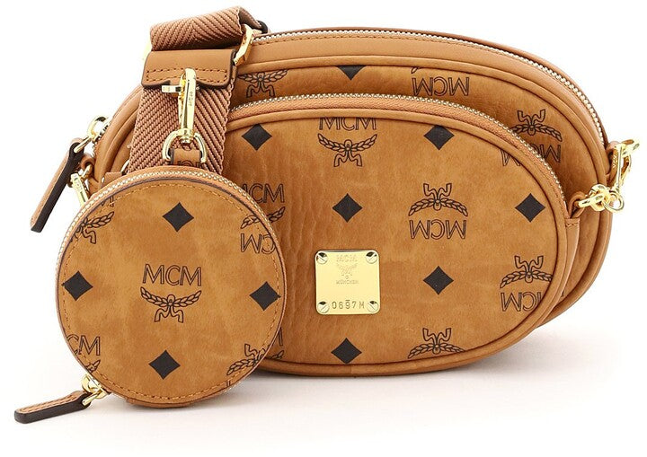 essential mini crossbody backpack in visetos MCM Essential Multifunction Crossbody Bag in Visetos Original – Caroline's Fashion Luxuries