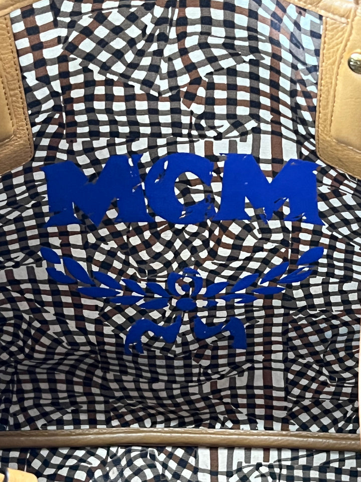 MCM LIZ REVERSIBLE LARGE VISETOS TOTE BAG