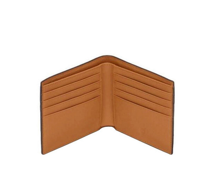 MCM MONOGRAM BI-FOLD MEN&