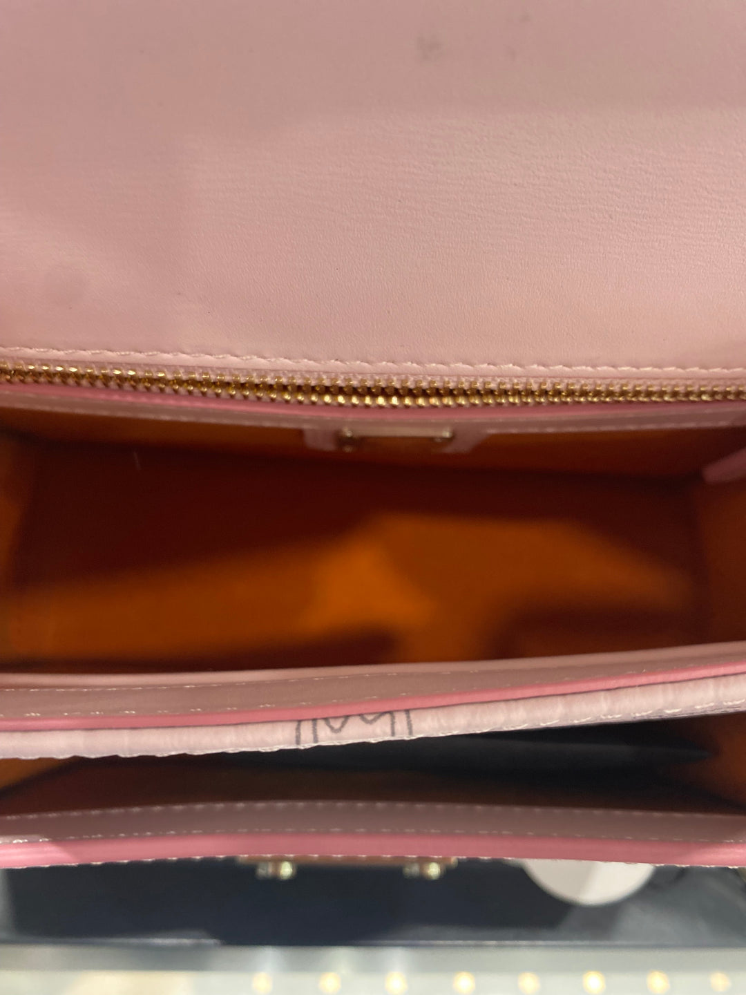 MCM PATRICIA CROSSBODY VISETOS POWDER PINK
