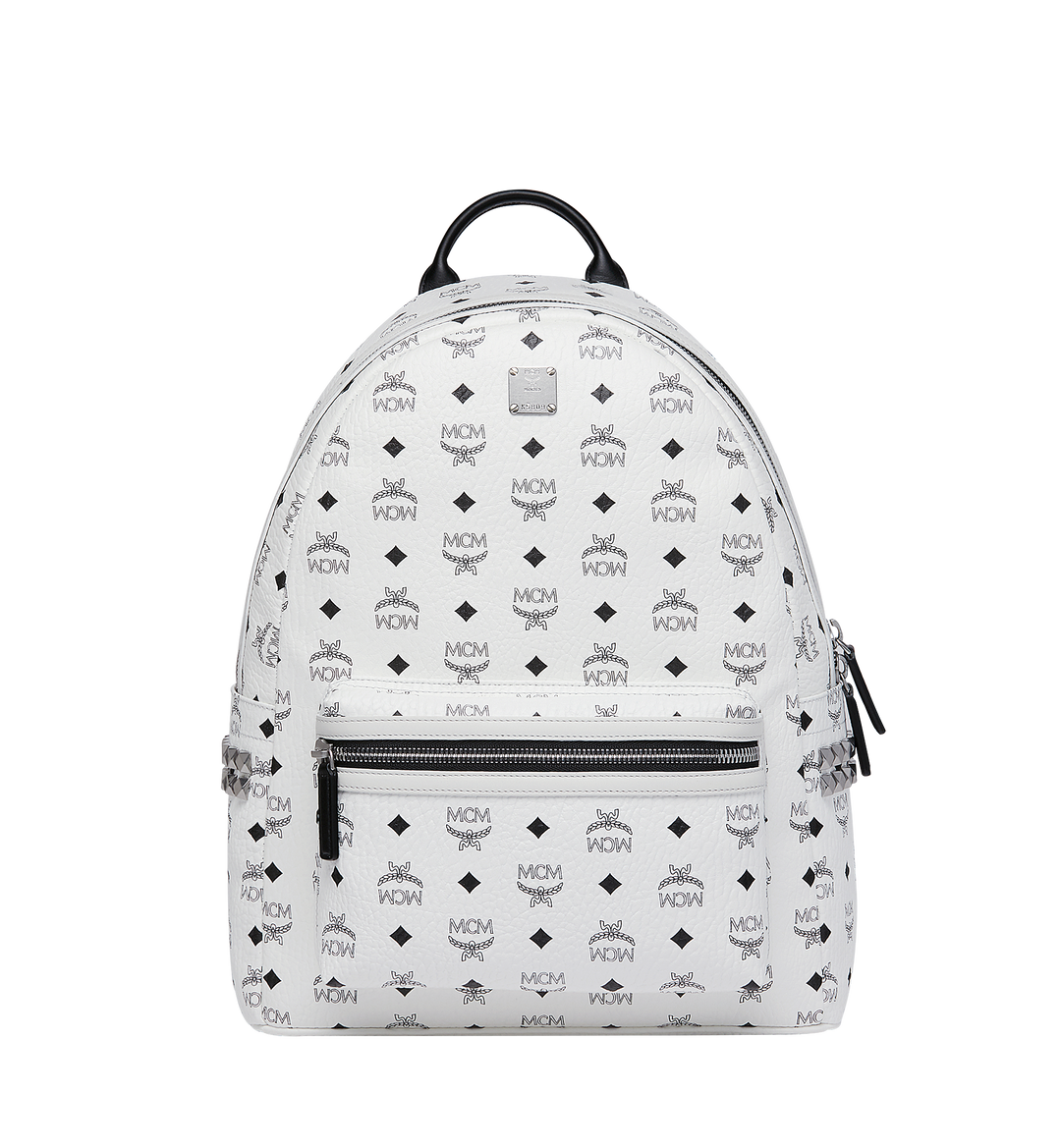 MCM Stark Side Studs Backpack in Visetos