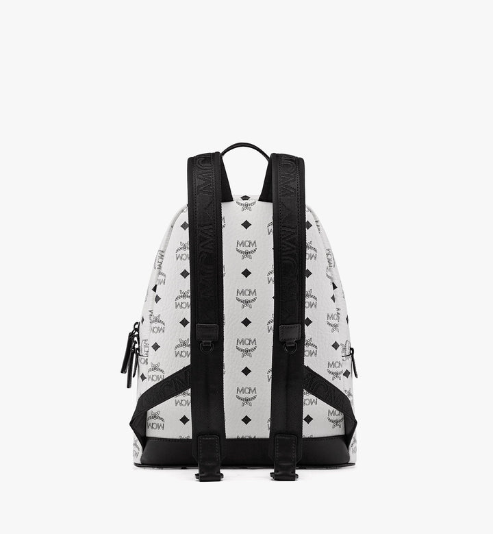 バッグ MCM/STARK BACKPACK SMALL MCM Stark Small Blue Vintage Jacquard Monogram Logo Fabric