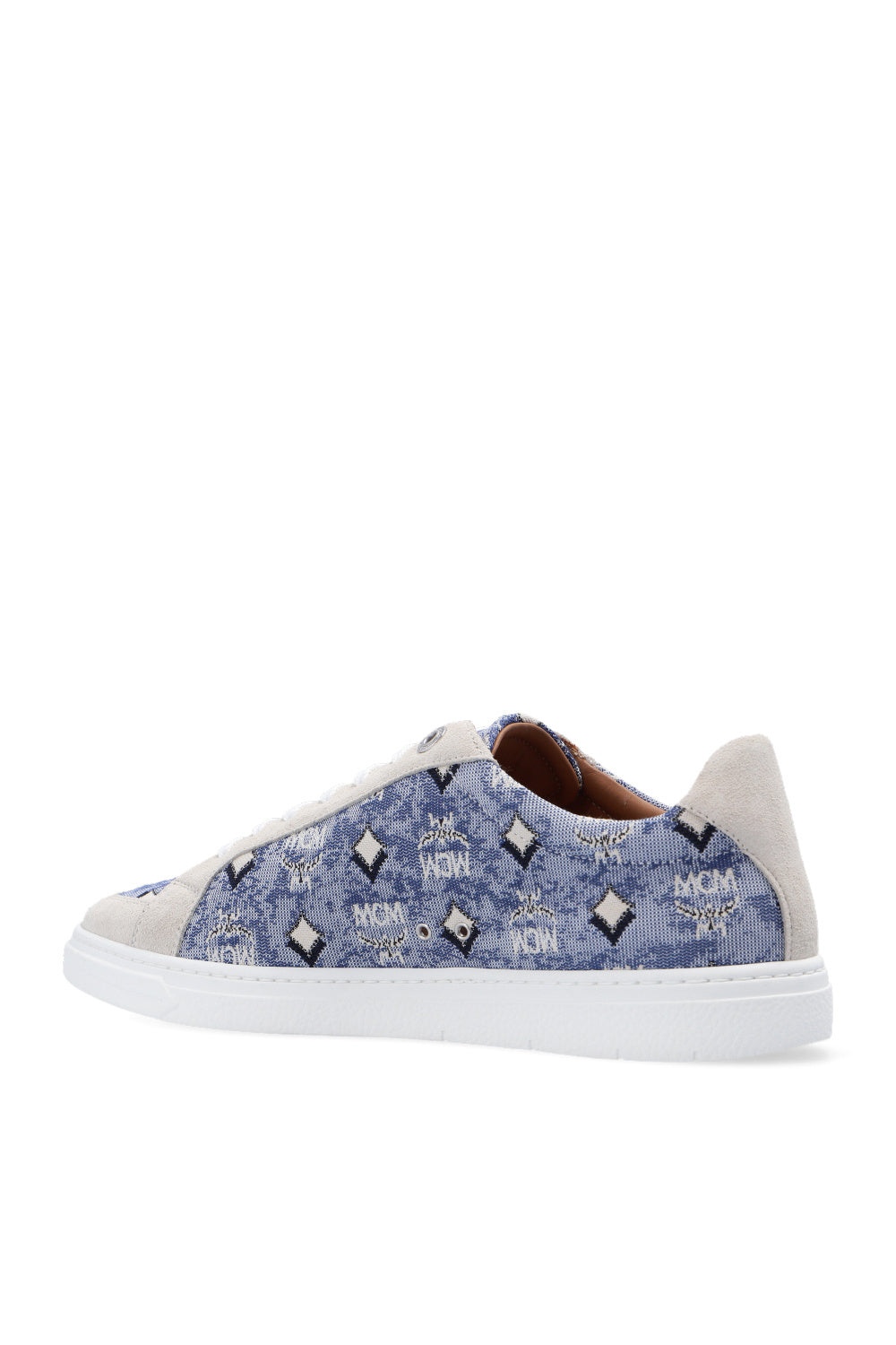 MCM VINTAGE MONOGRAM TERRAIN LO JACQUARD SNEAKERS