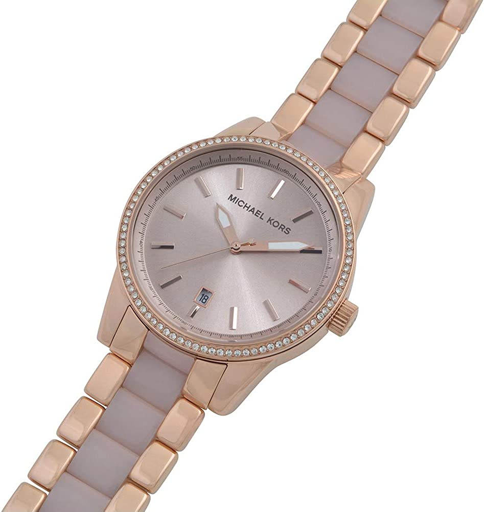 MICHAEL KORS RITZ ROSE GOLD TONE WATCH