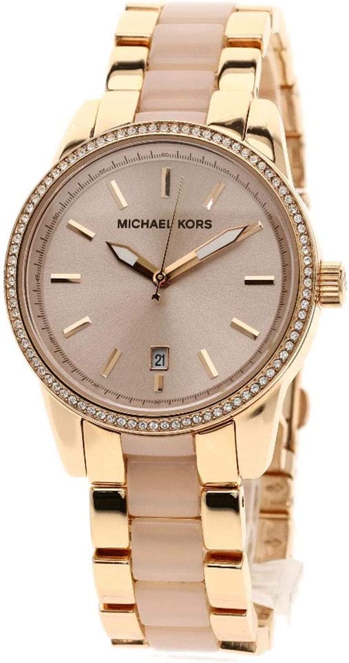 MICHAEL KORS RITZ ROSE GOLD TONE WATCH