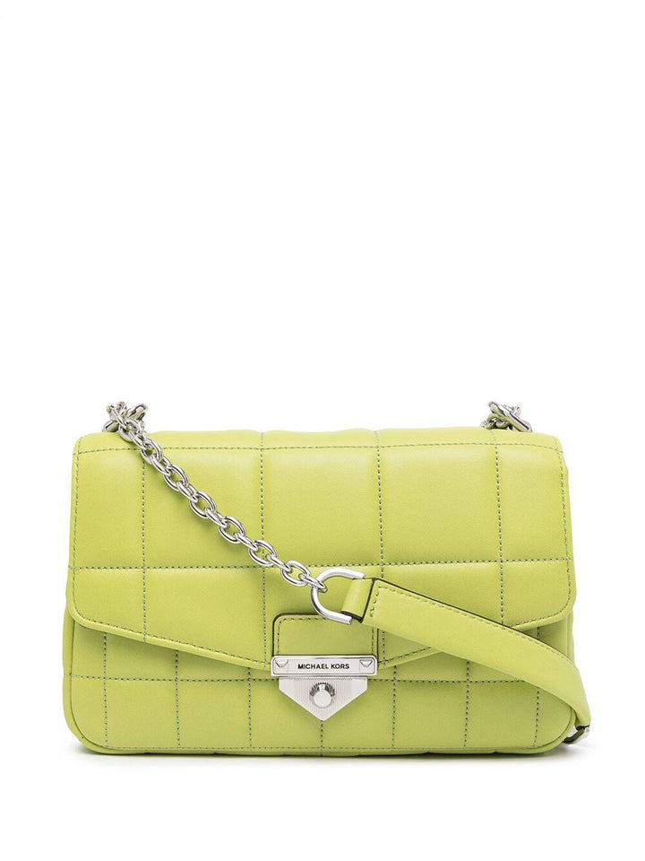 MICHAEL KORS SOHO QUILTED LEATHER SHOULDER BAG