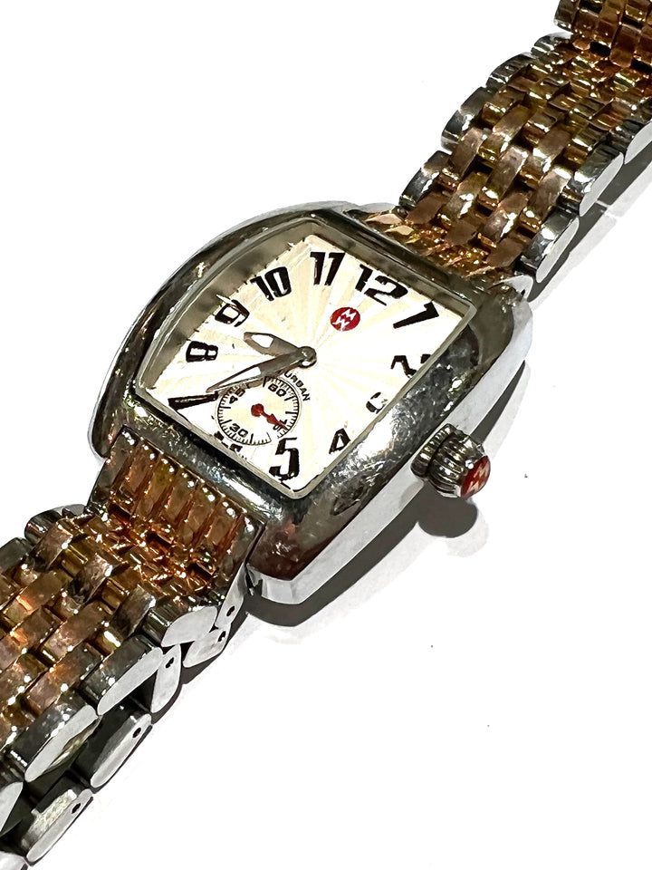 MICHELE MINI URBAN TWO TONE WATCH