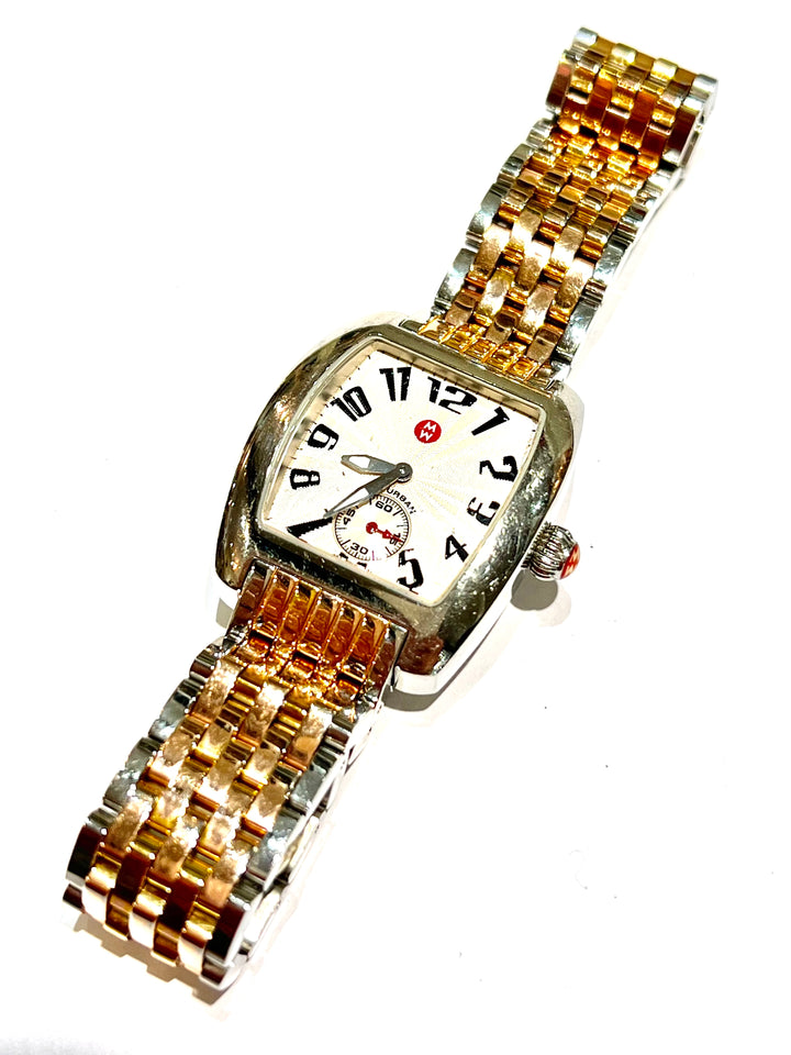 MICHELE MINI URBAN TWO TONE WATCH