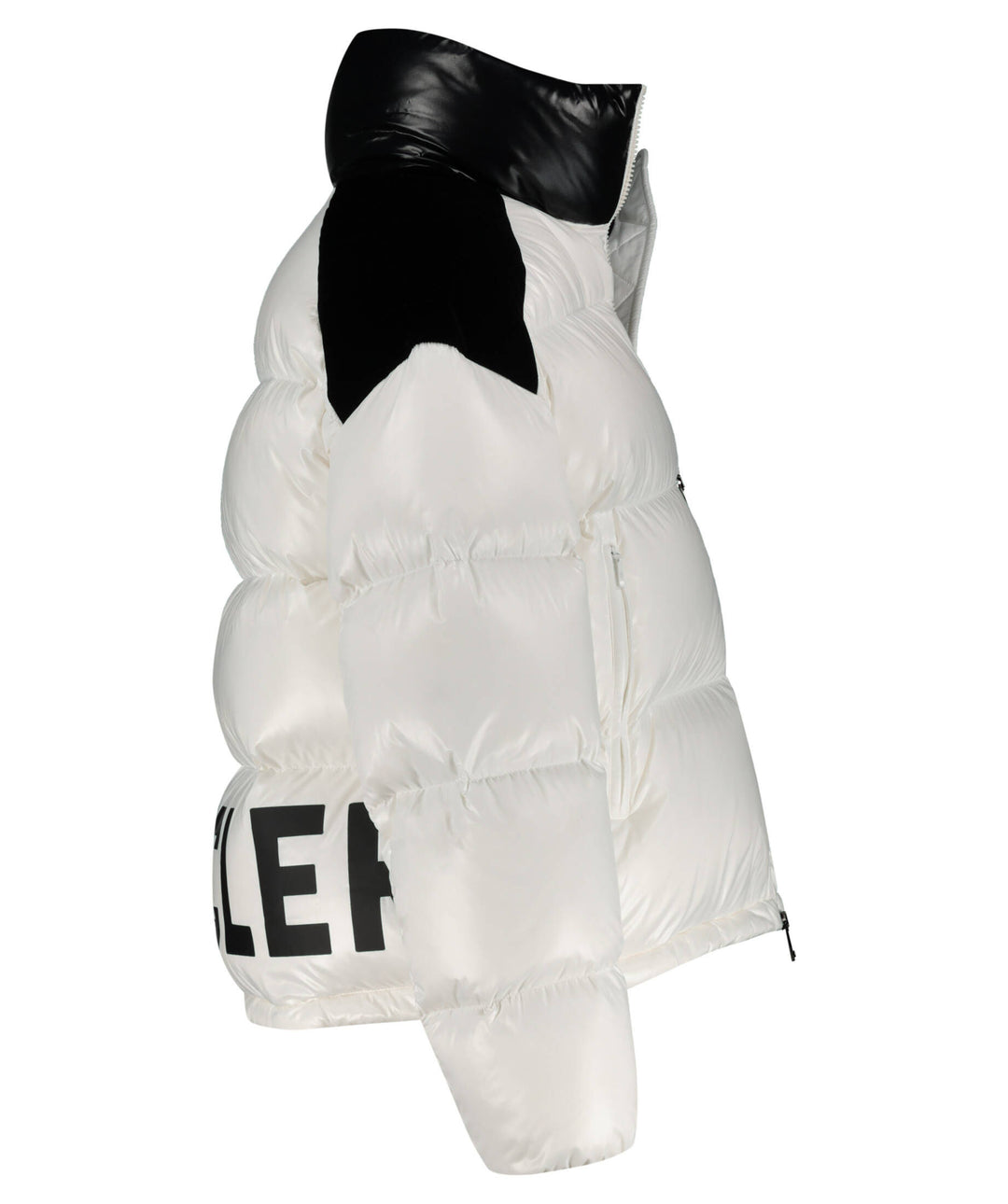Moncler Chouelle Velvet Trim Quilted Down Jacket