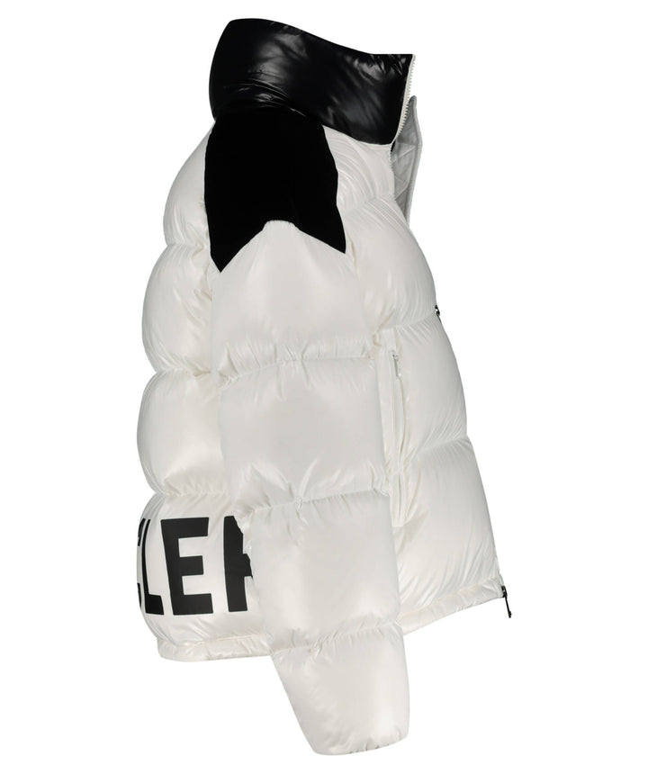 Moncler Chouelle Velvet Trim Quilted Down Jacket
