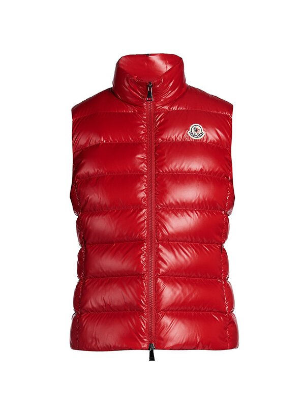 Moncler Ghany Lacque Quilted Down Vest