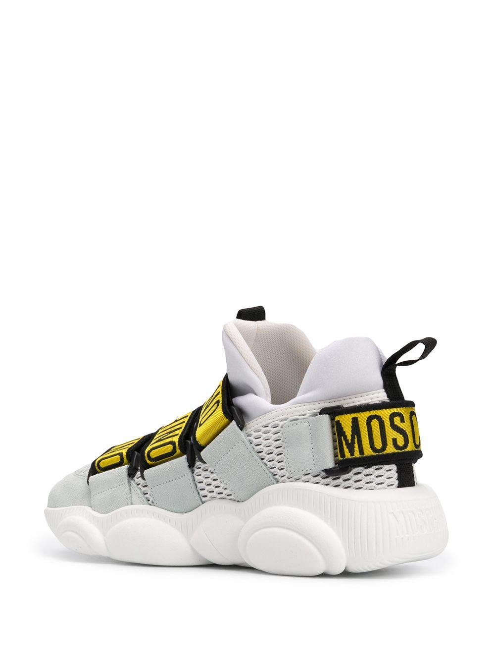 Moschino Teddy Touch-Strap Sneakers