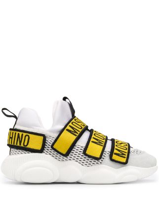 Moschino Teddy Touch-Strap Sneakers