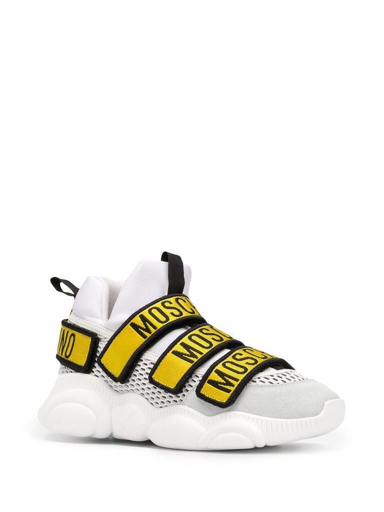 Moschino Teddy Touch-Strap Sneakers – Caroline's Fashion Luxuries