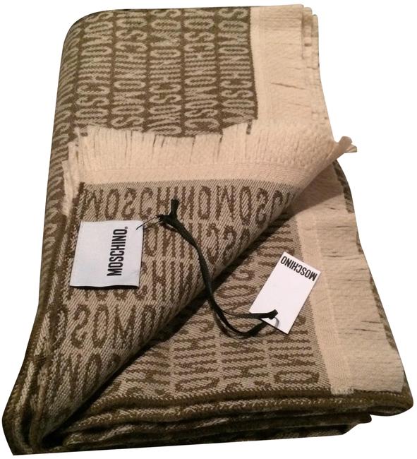Moschino Wool Blanket Wrap scarf Shawl
