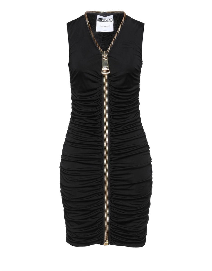 MOSCHINO ZIP FRONT SHORT DRESS