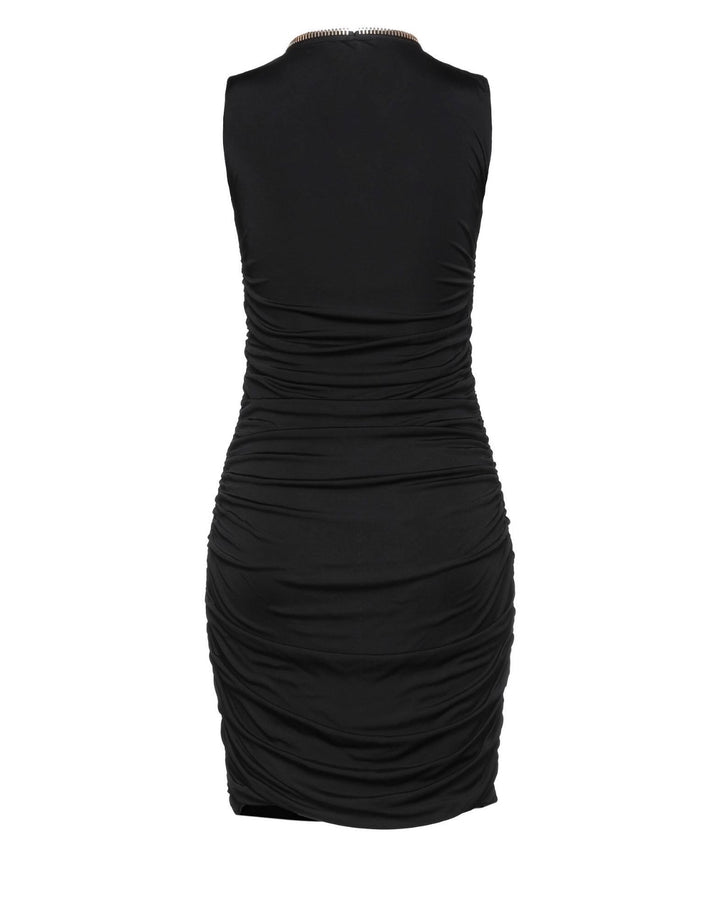 MOSCHINO ZIP FRONT SHORT DRESS
