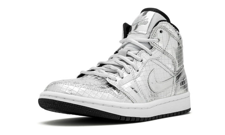 NIKE AIR JORDAN 1 MID DISCO BALL SNEAKERS