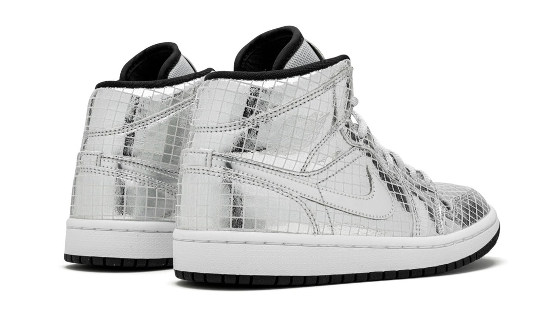 NIKE AIR JORDAN 1 MID DISCO BALL SNEAKERS