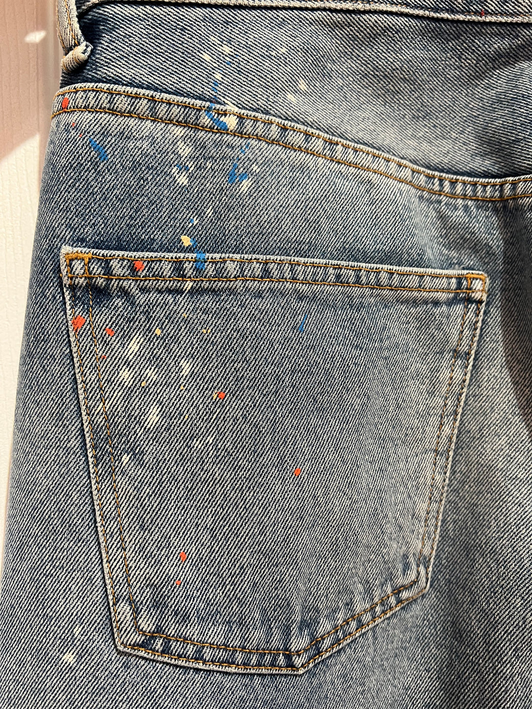 OFF-WHITE VIRGIL ABLOH DISTRESSED ARROW JEANS