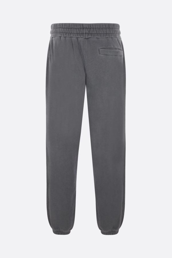 PALM ANGELS CURVED LOGO SWEATPANTS