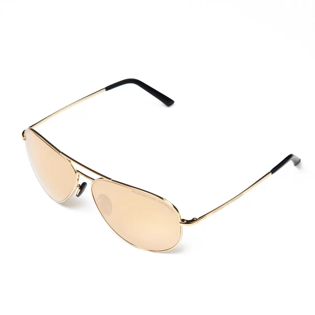PORSCHE DESIGN P 8687 18K GOLD SUNGLASSES