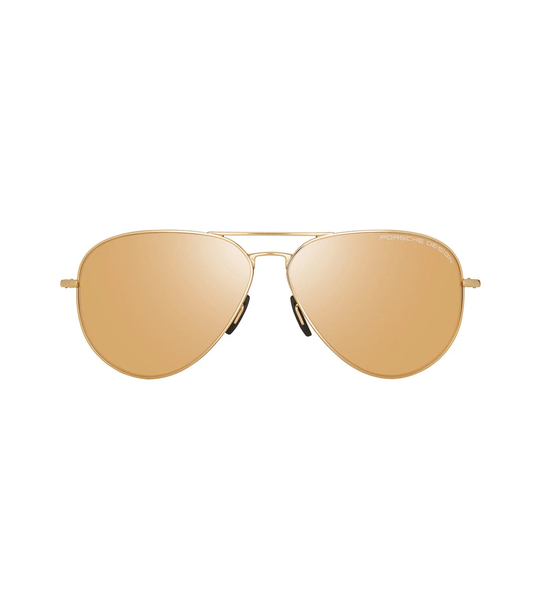 PORSCHE DESIGN P 8687 18K GOLD SUNGLASSES