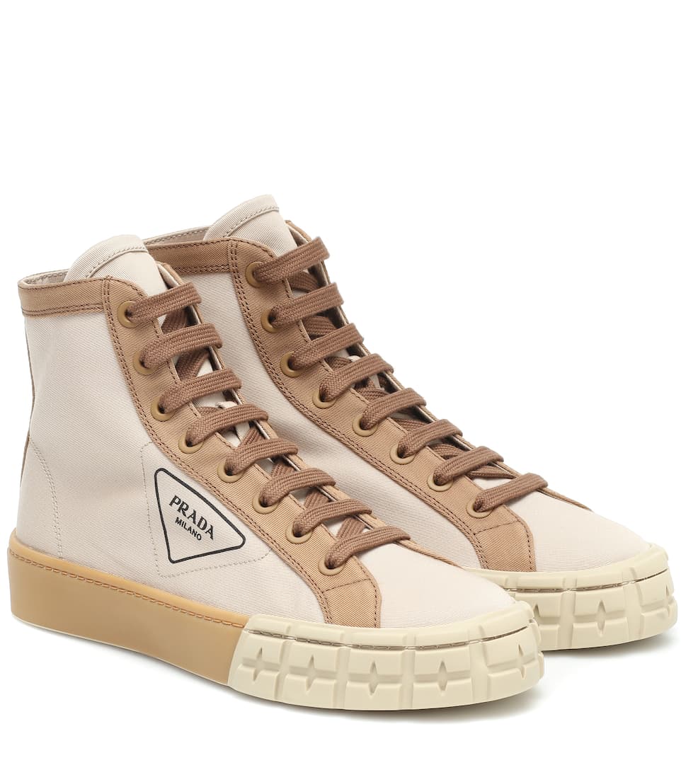 【関税込み】PRADA Canvas sneaker Prada Wheel canvas sneakers Prada