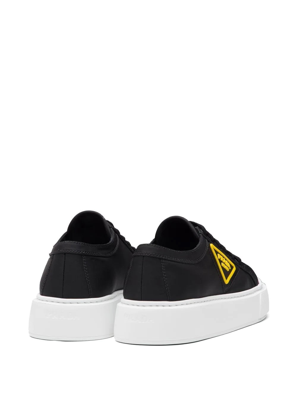 PRADA NYLON GABARDINE WHEEL LOW TOP MEN&