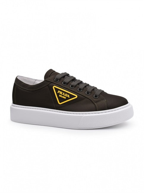 PRADA NYLON GABARDINE WHEEL LOW TOP MEN&