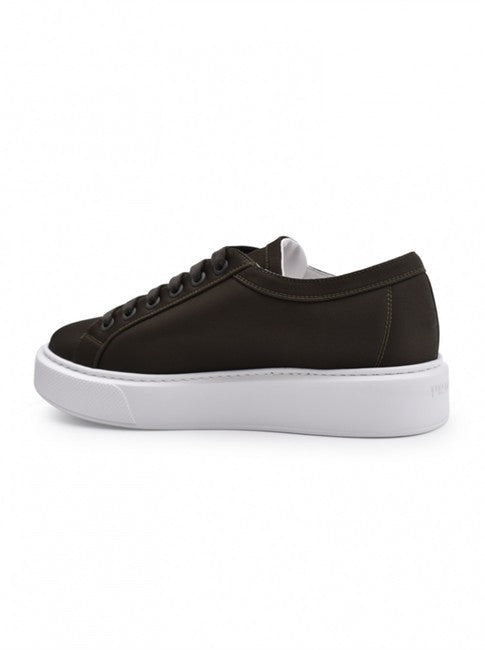 【PRADA】GABARDINE SNEAKERS PRADA NYLON GABARDINE WHEEL LOW TOP MEN'S SNEAKERS