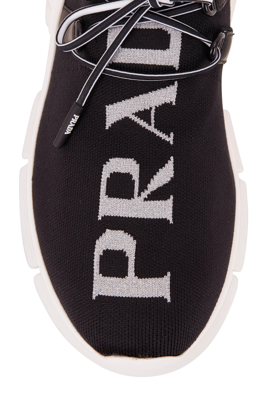 PRADA XY LOGO KNIT SNEAKERS Caroline s Fashion Luxuries