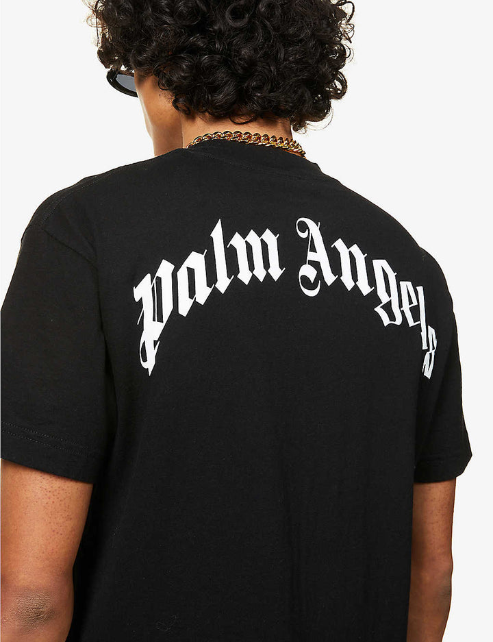PALM ANGELS BLACK BEAR T-SHIRT