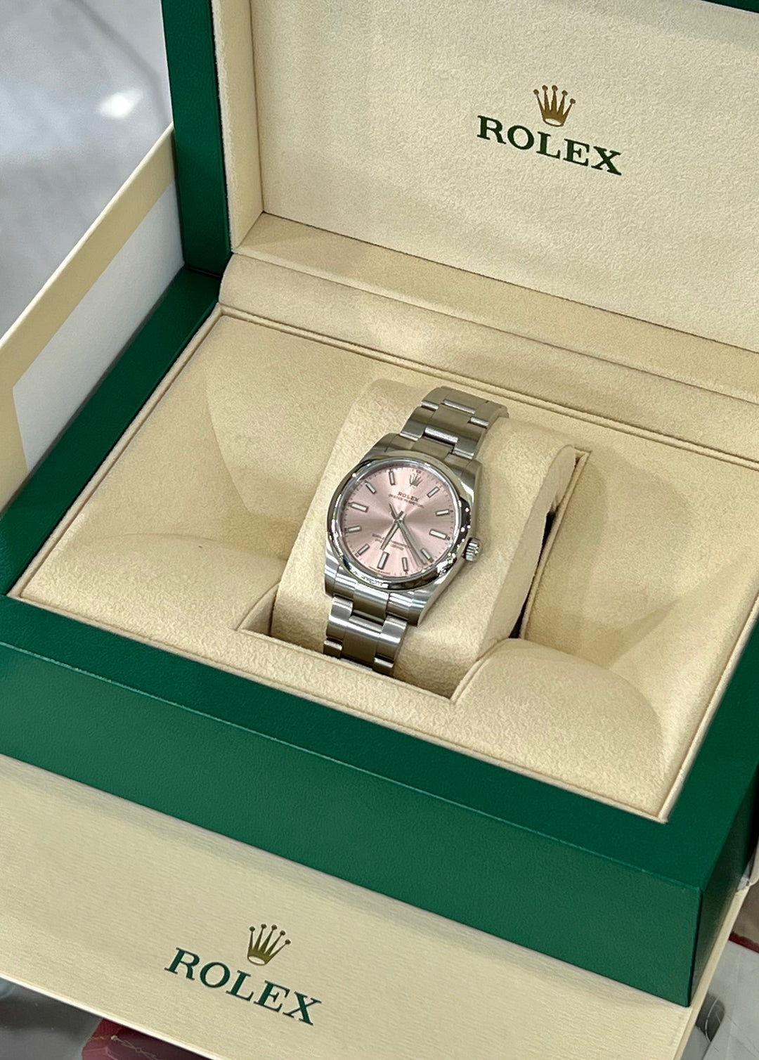 ROLEX DATEJUST OYSTER PERPETUAL 31 WATCH