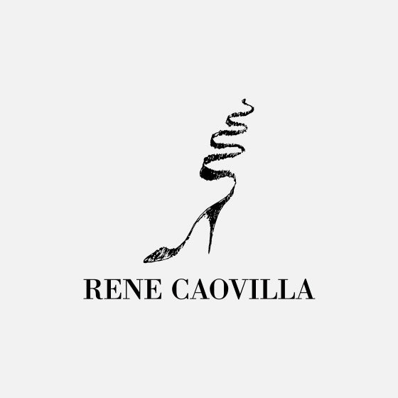 RENÉ CAOVILLA BRAIDED STRAP RHINESTONE SEQUIN HEELS