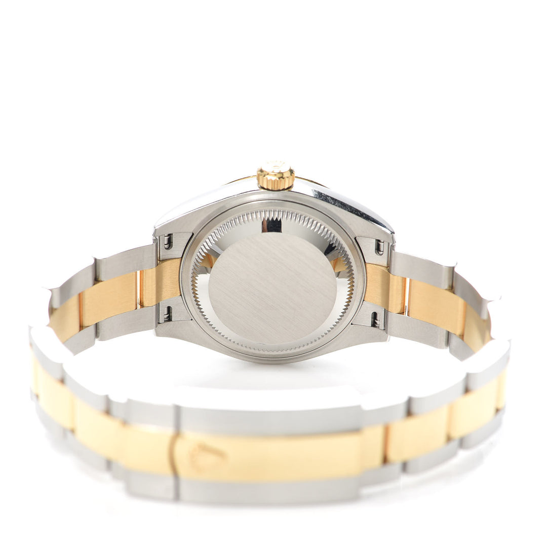 Rolex 36mm Oyster Perpetual Datejust Watch Champagne Roman
