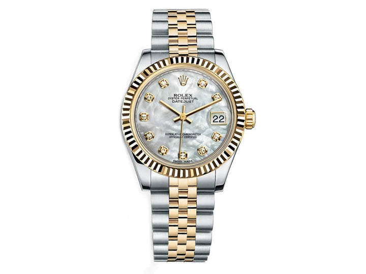 Rolex Datejust Midsize Two Tone Bracelet Watch