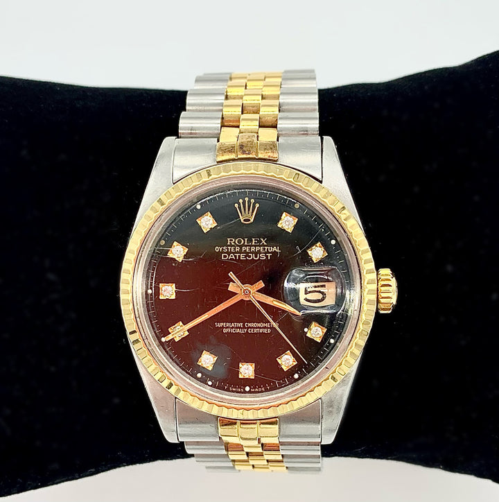 ROLEX DATEJUST 36 TWO-TONE WATCH