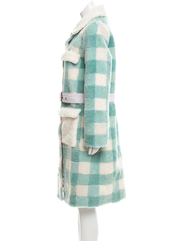 SAKS POTTS LUNIS SHEARLING COAT