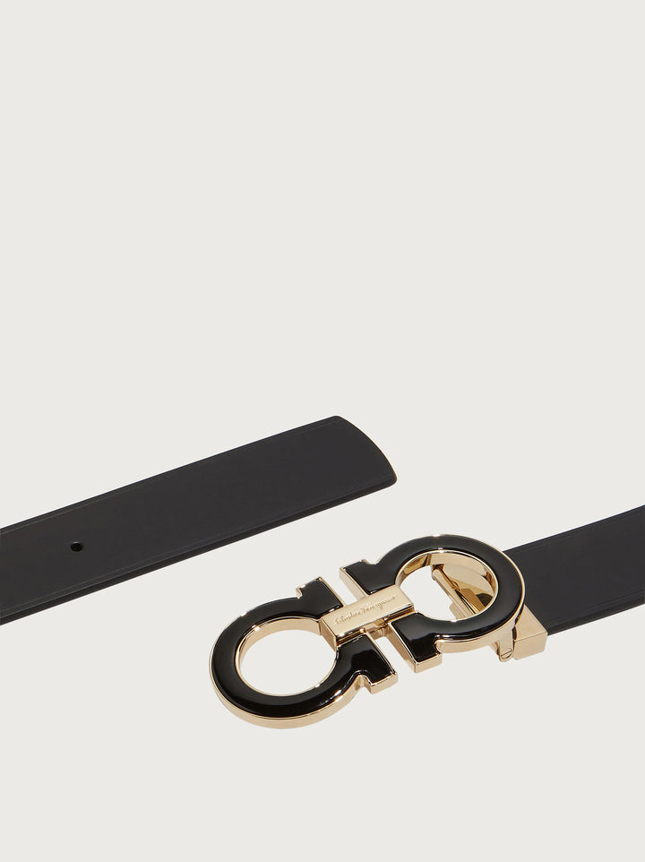SALVATORE FERRAGAMO ADJUSTABLE GANCINI BELT