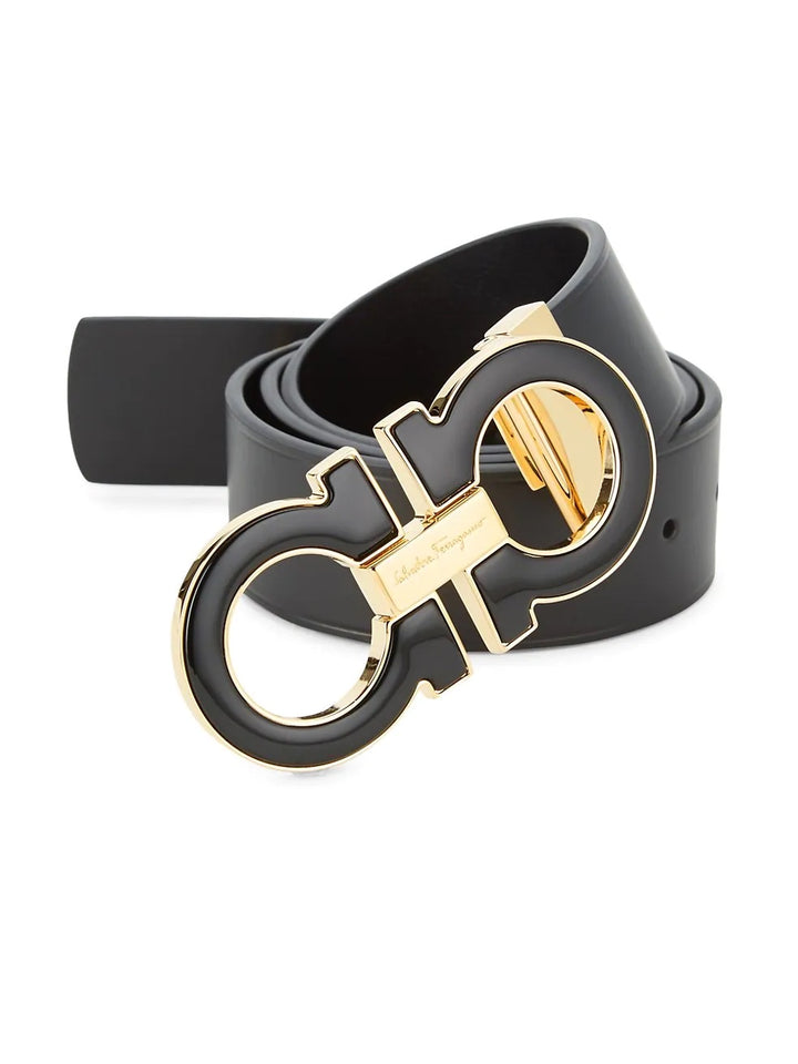 SALVATORE FERRAGAMO ADJUSTABLE GANCINI BELT